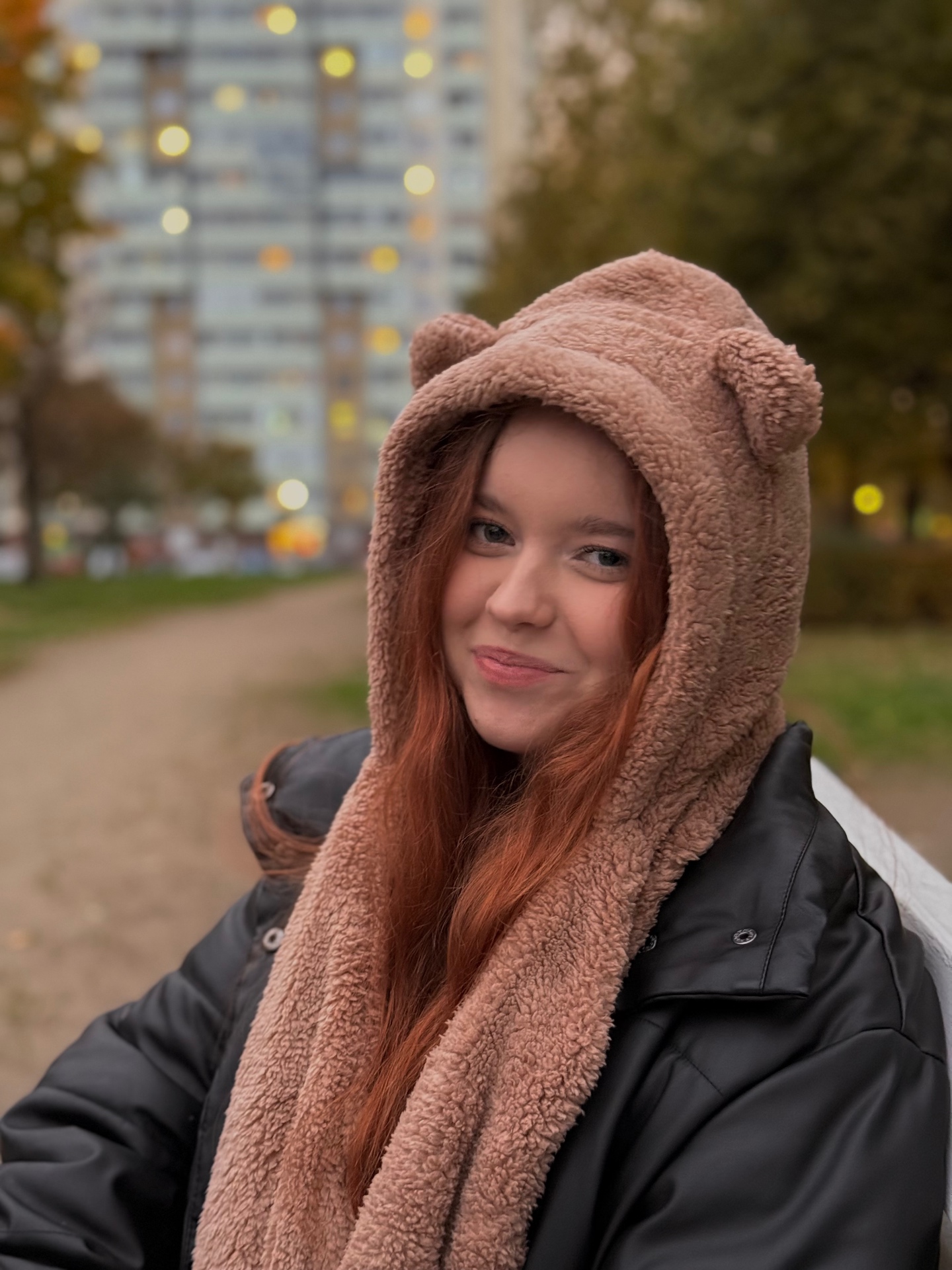 Юлия в парке
